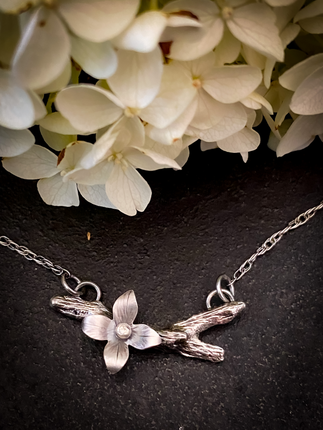 Blossom on a Branch Necklace